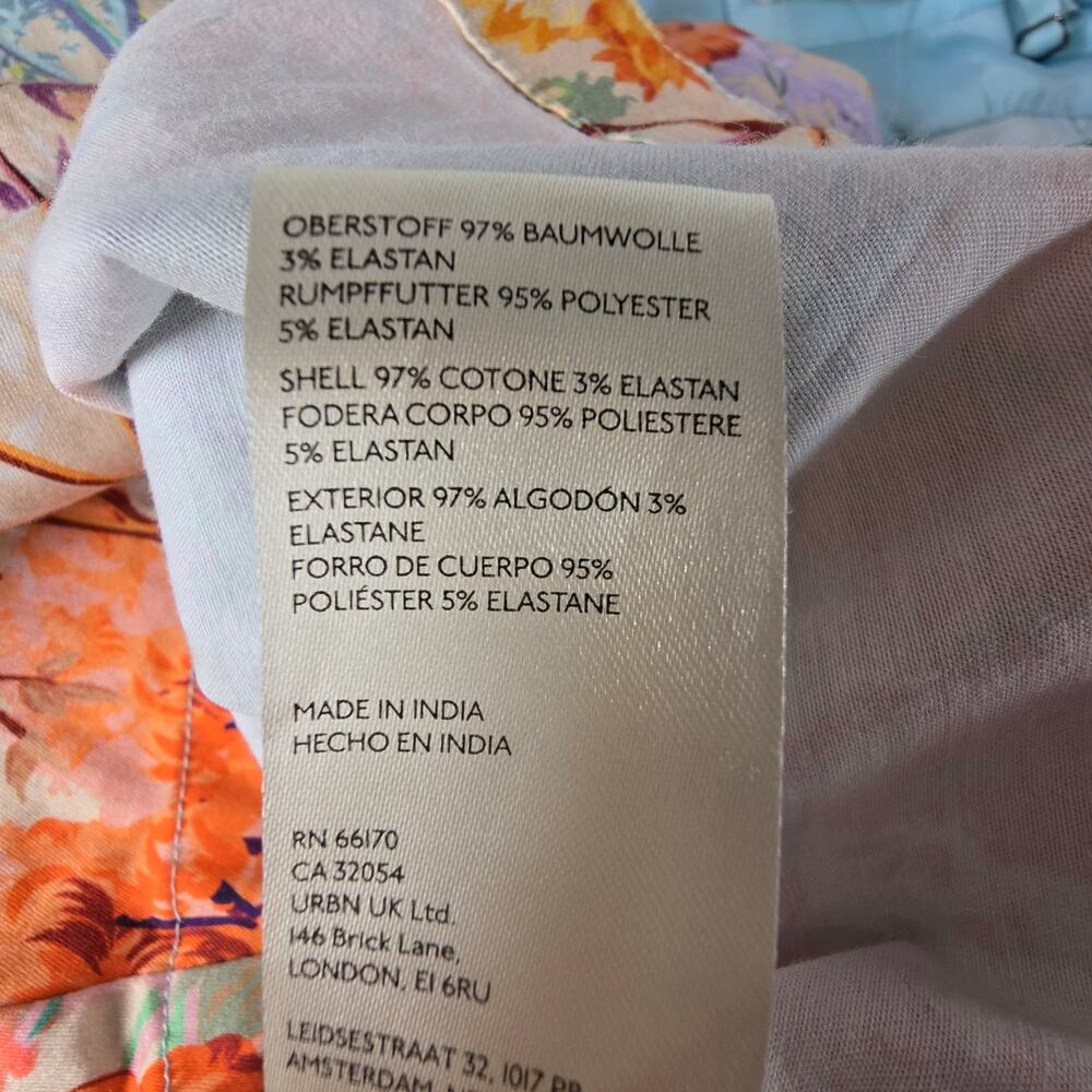 NWOT Anthropologie Sleeveless Printed Dress. Size XL Petite. Ret $178 - Picture 9 of 10